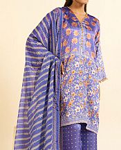 Alkaram Lavander Silk Suit- Pakistani Chiffon Dress