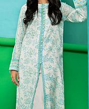 White Lawn Kurti- Pakistani Lawn Dress