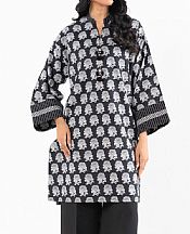 Alkaram Black Lawn Kurti- Pakistani Designer Lawn Suits
