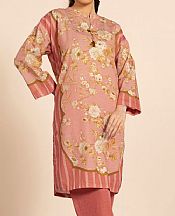Alkaram Coral Khaddar Kurti- Pakistani Winter Dress