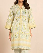 Alkaram Light Green Khaddar Kurti- Pakistani Winter Clothing