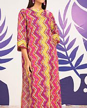 Alkaram Multicolor Cambric Kurti- Pakistani Designer Lawn Suits