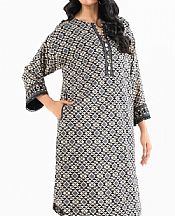 Alkaram Grey Lawn Kurti- Pakistani Designer Lawn Suits