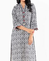 Alkaram Grey Lawn Kurti- Pakistani Designer Lawn Suits