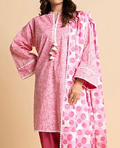 Alkaram Pink Cambric Suit (2 pcs)- Pakistani Designer Lawn Suits