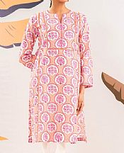 Alkaram Coral Cambric Kurti- Pakistani Designer Lawn Suits