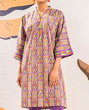 Alkaram Purple Cambric Kurti- Pakistani Lawn Dress