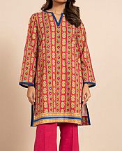 Alkaram Pink Khaddar Kurti- Pakistani Winter Clothing