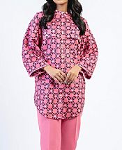 Alkaram Pink Cambric Kurti- Pakistani Winter Clothing