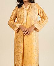 Alkaram Sand Gold Lawn Suit- Pakistani Designer Lawn Suits