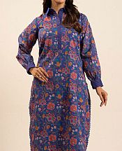 Alkaram Purple Lawn Kurti- Pakistani Lawn Dress
