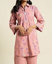 Alkaram Pink Lawn Kurti- Pakistani Lawn Dress