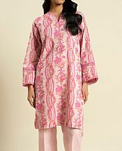 Alkaram Baby Pink Lawn Kurti- Pakistani Lawn Dress