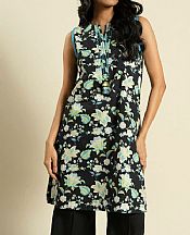 Alkaram Black Lawn Kurti- Pakistani Lawn Dress