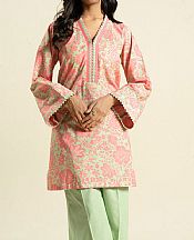 Alkaram Light Green Lawn Kurti- Pakistani Designer Lawn Suits