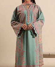 Alkaram Light Turquoise Jacquard Suit- Pakistani Lawn Dress
