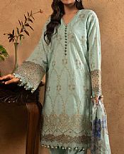 Alkaram Light Turquoise Jacquard Suit- Pakistani Lawn Dress