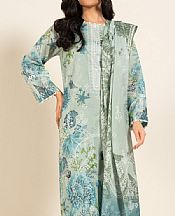 Alkaram Summer Green Lawn Suit (2 pcs)- Pakistani Designer Lawn Suits