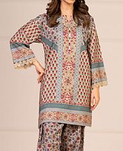 Alkaram Multi Lawn Suit (2 pcs)- Pakistani Lawn Dress