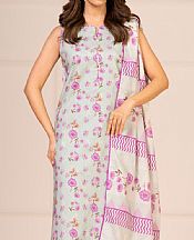 Alkaram Sea Mist Lawn Suit (2 pcs)- Pakistani Designer Lawn Suits