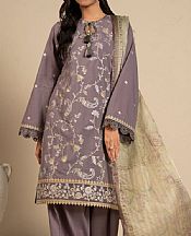 Alkaram Lilac Lawn Suit- Pakistani Designer Lawn Suits
