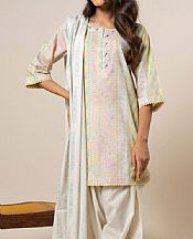 Alkaram Multi Lawn Suit (2 pcs)- Pakistani Lawn Dress