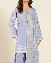 Alkaram Lavender Lawn Suit- Pakistani Lawn Dress