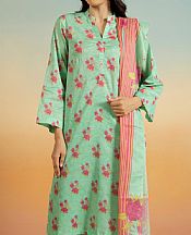 Alkaram Mint Green Lawn Suit- Pakistani Lawn Dress