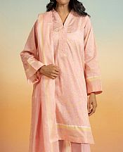 Alkaram Pink Lawn Suit- Pakistani Lawn Dress