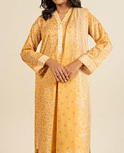 Alkaram Light Orange Lawn Suit- Pakistani Lawn Dress
