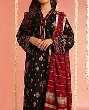 Black Jacquard Suit