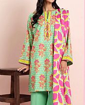 Mint Green Lawn Suit (2 pcs)