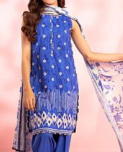 Royal Blue Lawn Suit