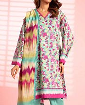 Aqua Green Lawn Suit (2 pcs)