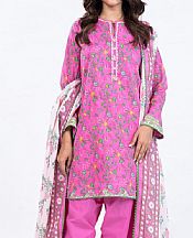 Alkaram Persian Pink Lawn Suit- Pakistani Designer Lawn Suits