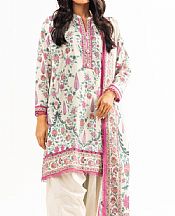 Alkaram Off-white Lawn Suit- Pakistani Lawn Dress