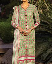 Alkaram Pastel Green Lawn Suit (2 Pcs)- Pakistani Designer Lawn Suits