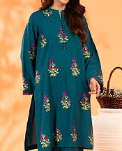 Teal Dobby Suit (2 pcs)