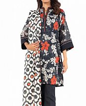 Alkaram Black Lawn Suit- Pakistani Designer Lawn Suits