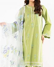 Light Olive Lawn Suit