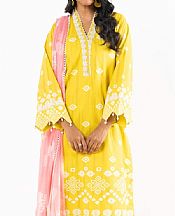 Yellow Lawn Suit