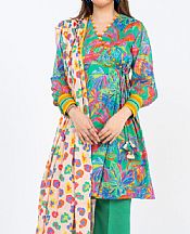 Sea Green Lawn Suit