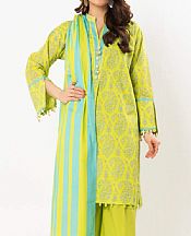 Lime Green Lawn Suit