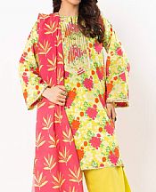 Yellow Lawn Suit