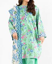 Mint Green Lawn Suit