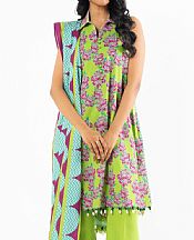 Alkaram Apple Green Lawn Suit- Pakistani Designer Lawn Suits