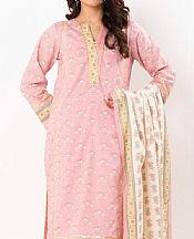 Alkaram Baby Pink Lawn Suit- Pakistani Lawn Dress