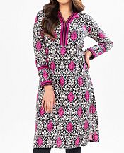 Black Khaddar Kurti
