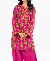 Cerise Pink Khaddar Kurti