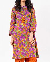 Pumpkin Orange Khaddar Kurti